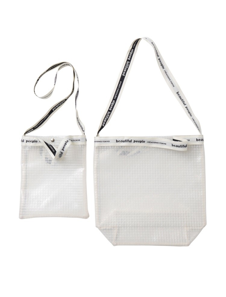Beautiful People Online Store ビューティフルピープルオンラインストア ビニールロゴテープショルダーバッグ Beautiful People Online Store ビューティフルピープルオンラインストア ビニールロゴテープショルダーバッグ