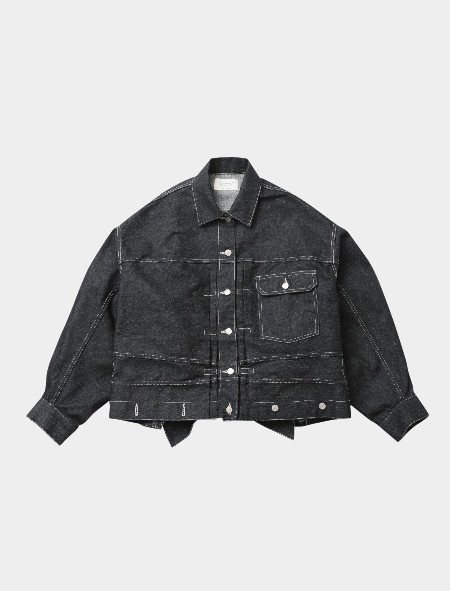 Beautiful People Online Store ビューティフルピープルオンラインストア ダブルエンドセルヴィッジデニムブルゾン Beautiful People Online Store ビューティフルピープルオンラインストア ダブルエンドセルヴィッジデニムブルゾン