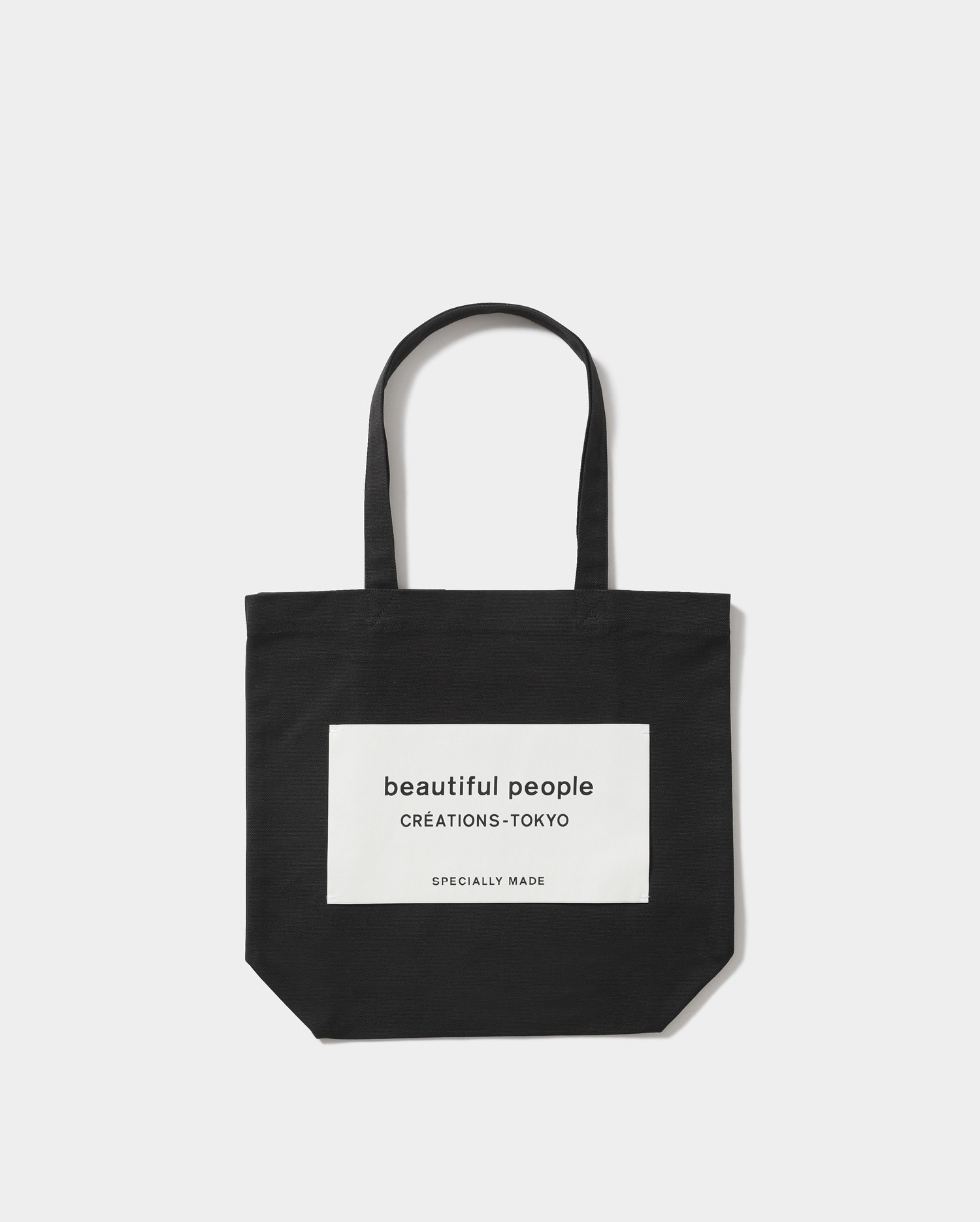 Beautiful People Online Store ビューティフルピープルオンラインストア 定番商品 Sdgsネームタグトートバッグ Beautiful People Online Store ビューティフルピープルオンラインストア 定番商品 Sdgsネームタグトートバッグ