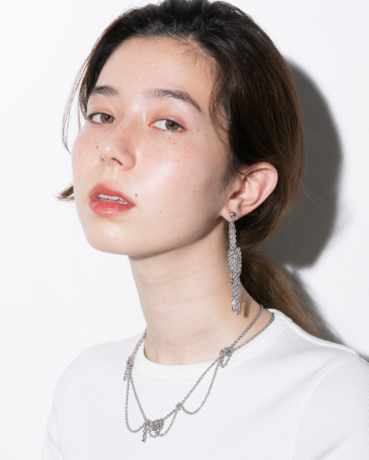 Messy tangled earrings/絡まりっぱなしピアス